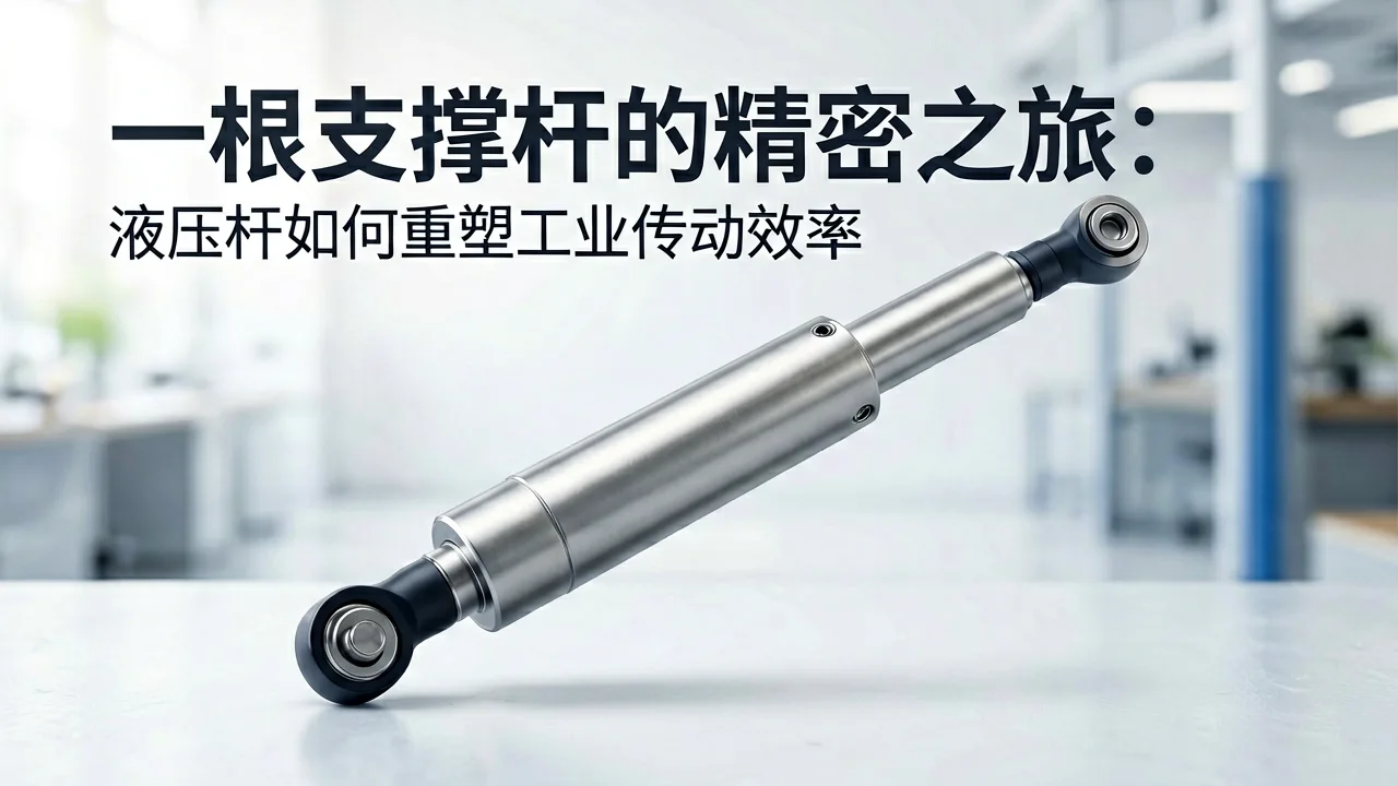 一根支撑杆的精密之旅：液压杆如何重塑工业传动效率